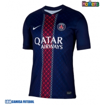 Camisa de Futebol Paris Saint-Germain Desire Doue #14 Equipamento Principal 2025-26 Manga Curta